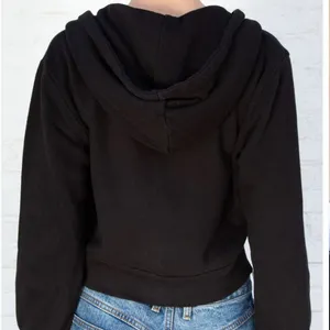 Brandy Melville John Galt Black CRYSTAL HOODIE one size thumbnail 6