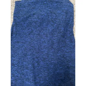 Beyond Yoga heathered blue athletic Carefree Cut-Out tank top L thumbnail 4