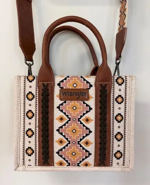 Wrangler Southwestern Crossbody Tote Bag thumbnail 1