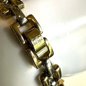 Ann Taylor Gold Tone Crystal Bracelet thumbnail 9