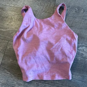 Lululemon Align High-Neck Tank Top in Heathered Pink Blossom thumbnail 4