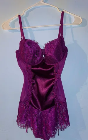 Frederick's of Hollywood Sleep Romper thumbnail 1