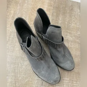 Sorel Leather Lolla II Ankle Boot Womens 7 Waterproof Quarry Grey Studded Bootie thumbnail 7
