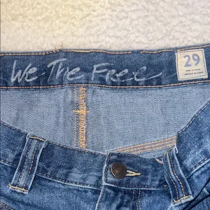 Free‎ People We The Free Raw Hem Pleated Denim Mini Skirt Size 29 Boho thumbnail 4