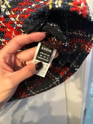 SheIn Christmas Plaid Dress thumbnail 2