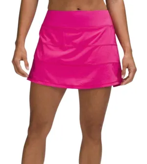 Lululemon Pace Rival Mid Rise Skirt Tall Sonic Pink thumbnail 1