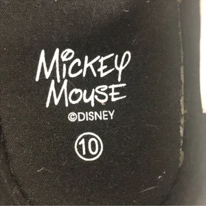 Disney Mickey Mouse Canvas Sneakers Size 10 Black Grey Retro Streetwear Shoes thumbnail 6