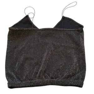 Free people intimately shinny slim strap brami crop top size m/l thumbnail 3