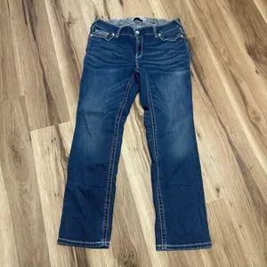 Ariat REAL whipstitch 16 cowboycore western jeans thumbnail 3