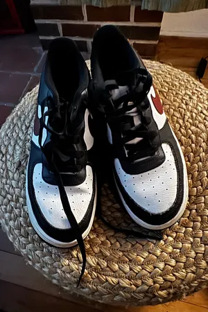Nike Air Force 1 07’ in the Black Summit, White and Dark Team Ref thumbnail 1