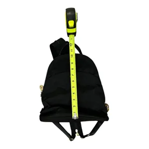 Bagatelle Black Nylon Backpack with Gold-Tone Hardware thumbnail 5