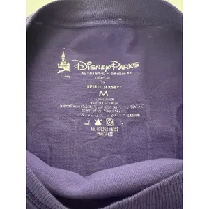 Walt Disney World Purple Potion Glitter Spirit Jersey Size Medium Oversize thumbnail 13