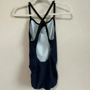 Nike Solid Poly Lingerie‎ Tank One Piece Swimsuit Navy 34/Womens Size 8 thumbnail 2