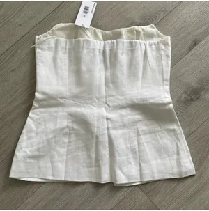 Reformation New Aspen Linen Tank Vest thumbnail 3