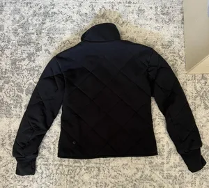 Lululemon Black  Reversible Zip-Up Jacket thumbnail 4