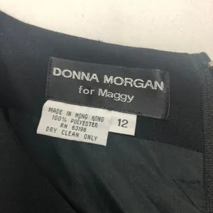 Vintage Donna Morgan Maxi Dress Womens 12 Wedding Guest Formal Modest Church thumbnail 3