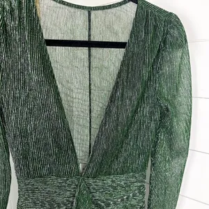 Hello Molly Dance Show Dress Emerald Green Mini Bodycon ASO NWT Size XS thumbnail 12