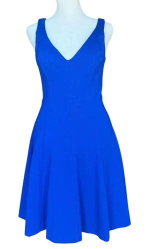 Amanda Uprichard Royal Blue Mini Dress‎ Sz XS thumbnail 1