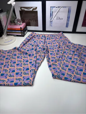 Women's Retro 70’s Vibe Bell Bottom Pants by MOOYA of Paris NWT Size L thumbnail 13
