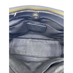Coach Carryall Mini Brooke Light Goldblack Leather Cross Body Bag thumbnail 11