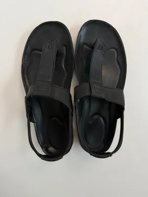 Keen Sandal Dauntless Posted Thong Leather Cork Comfort Travel Beach Blac thumbnail 8