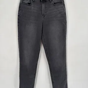 American Eagle Charcoal Gray Super Hi Rise Mom‎ Jeans Size 4 thumbnail 12