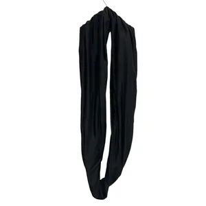 Beyond Yoga Infinity Scarf Black Athleisure Hidden‎ Zip Pocket Travel Stretch thumbnail 3