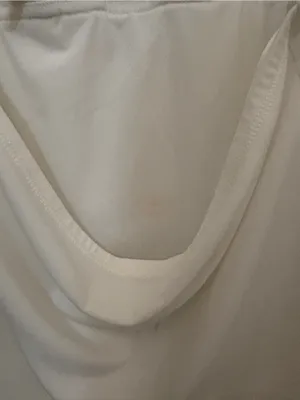 NWT!! Garage Pixie Plunge Halter Top in White thumbnail 7
