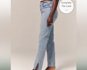 Abercrombie & Fitch The 90's Straigh - Ultra High Rise, Size 28 6r. thumbnail 10