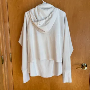 Antonio Melani White Layered Hooded Lightweight Jacket‎ Womens Size L thumbnail 4