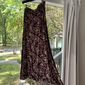 Women’s Vintage 90s Maxi Skirt KY Derby Summer Floral Cottagecore Grunge thumbnail 4