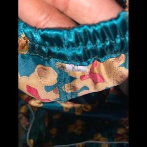 Teal Floral Pajama Set thumbnail 9
