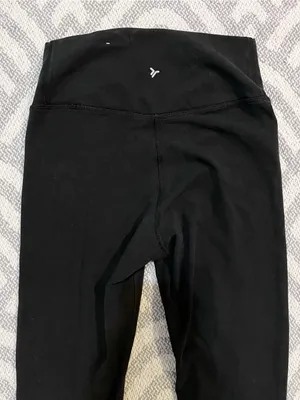 OLD NAVY Active Black Extra High-Rise Go-Dry Leggings XS thumbnail 5