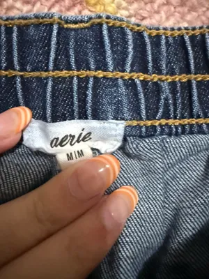 Aerie Jean Stretch Shorts thumbnail 3