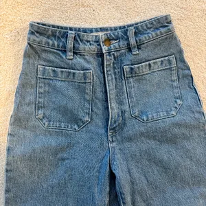 ROLLA'S Wide Leg Flare Jeans in Blue Denim thumbnail 2