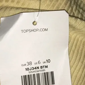 TopShop Ribbed Button Down Mini Dress Tie Sleeve 6 v6x thumbnail 5