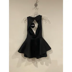 Babyboo Fashion Holli Playsuit Womens Small Black Halter Backless Skater Mini thumbnail 6
