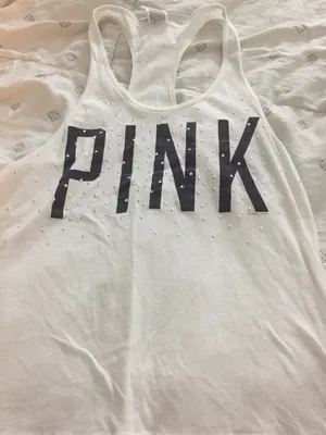 Victoria Secret Vs Pink Bling Tank Top thumbnail 2