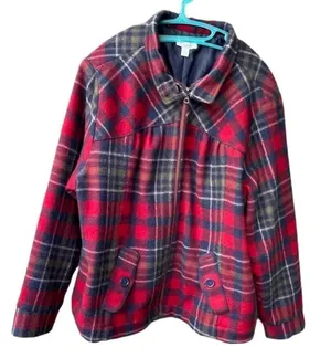Relativity size 2X wool blend lined jacket. thumbnail 1