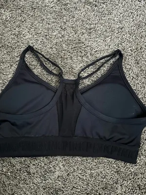 PINK Victoria's Secret Ultimate Black Bralette Size Small 0096 thumbnail 2