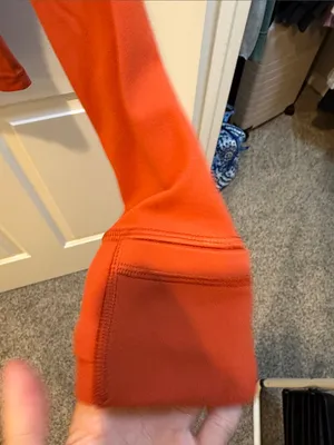 lululemon athletica Women's Red Zip Hoodie Jacket thumbnail 4