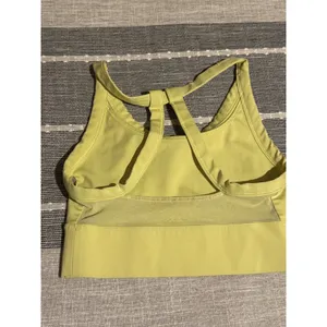 Nike‎ Air Sport Bra Light Yellow Racerback Athletic XS thumbnail 4