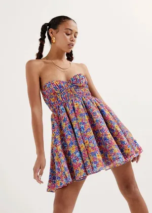 For Love & Lemons Sasha Strapless Mini Dress thumbnail 2