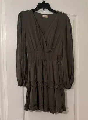Altar'd State Green Boho Dress thumbnail 1