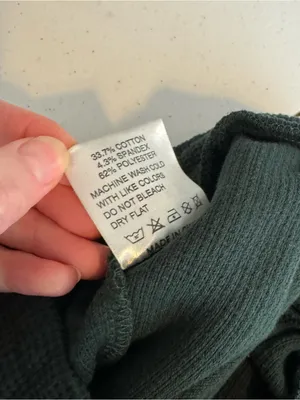 Parke‎ Waffle Unisex Pants Forest green size xs streetwear Athleisure lounge thumbnail 4