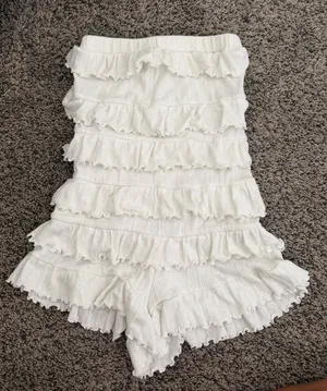 Urban Outfitters strapless Romper thumbnail 1