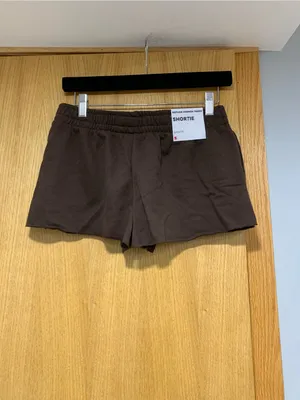 Refuge French Terry Brown Shorts - Size Small thumbnail 2