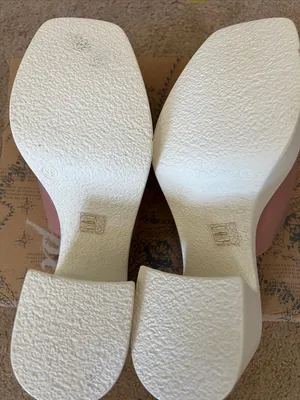 Free People Zoe Blush Pink Platform Mule Heels thumbnail 7
