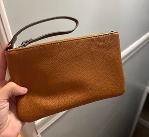 Vera Bradley Tan Wristlet  thumbnail 1