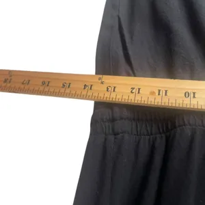 Michael Stars Size‎ Small Black Soft Tank Casual Cropped Jersey Jumpsuit thumbnail 7